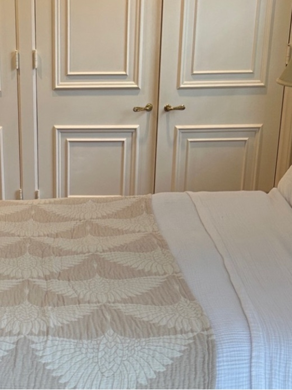 Modern Birds in Flight Crane Tan Cream Woven Organic Cotton Throw Size 55 x 75 - Picture 2 of 16